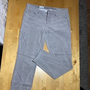 Gap Light Grey Always Skinny Cords